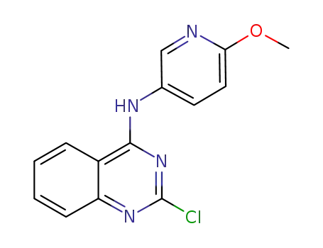 2-chloro-N-(6-methoxypyridin-3-yl)quinazolin-4-amine