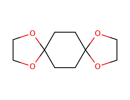 Molecular Structure of 183-97-1 (1,4-Cyclohexanedione bis(ethylene ketal))