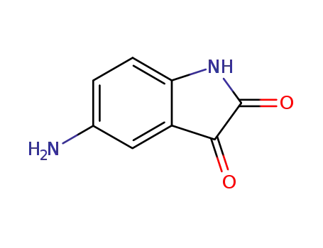 Molecular Structure of 42816-53-5 (5-AMINOISATIN)