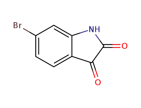 Molecular Structure of 6326-79-0 (6-Bromoisatin)