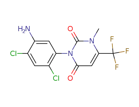3-(5-amino-2,4-dichlorophenyl)-1-methyl-6-trifluoromethyl-2,4(1H,3H)-pyrimidinedione