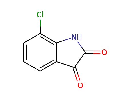 Molecular Structure of 7477-63-6 (7-CHLOROISATIN)