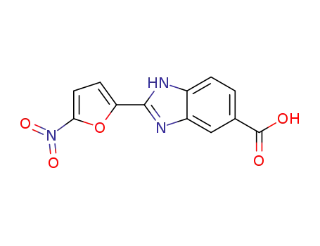 2-(5-nitrofuran-2-yl)-1H-benzo[d]imidazole-5-carboxylic acid