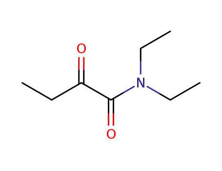 Molecular Structure of 69016-02-0 (Butanamide, N,N-diethyl-2-oxo-)