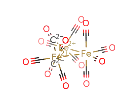 Molecular Structure of 17685-52-8 (IRON DODECACARBONYL)