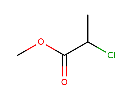 Molecular Structure of 17639-93-9 (Methyl 2-chloropropionate)
