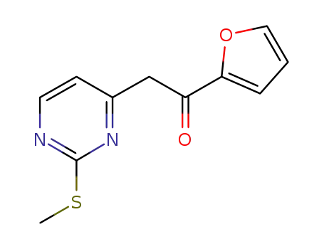 1-(2-furyl)-2-[2-(methylthio)pyrimidin-4-yl]ethanone