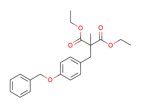 diethyl 2-(4-(benzyloxy)benzyl)-2-methylmalonate