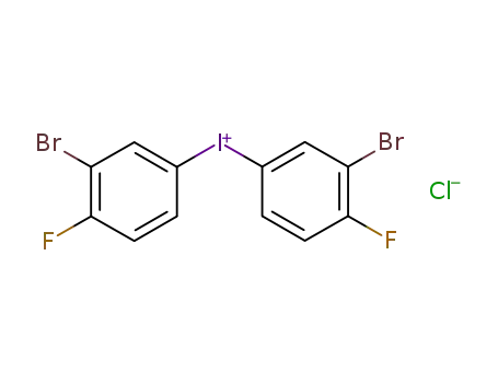 3,3'-dibromo-4,4'-difluordiphenyliodonium chloride
