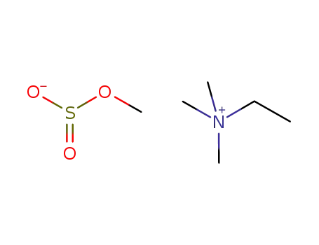 Molecular Structure of 877680-32-5 (Ethanaminium, N,N,N-trimethyl-, methyl sulfite)