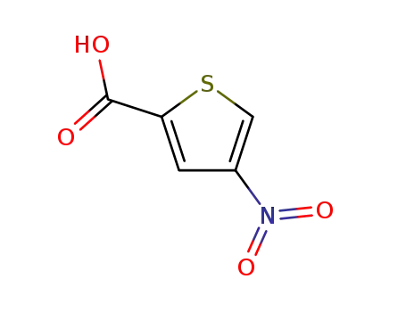 Molecular Structure of 13138-70-0 (4-NITRO-2-THIOPHENECARBOXYLIC ACID)