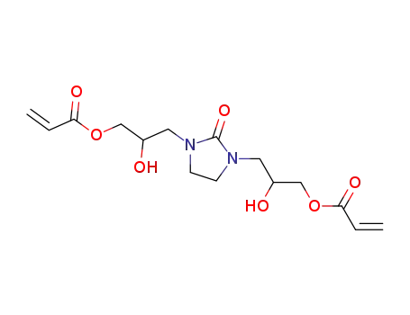 N,N'-bis(2-hydroxy-3-acryloyloxy-propyl)-ethyleneurea