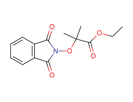 Molecular Structure of 40674-21-3 (ethyl 2-[(1,3-dihydro-1,3-dioxo-2H-isoindol-2-yl)oxy]-2-methylpropionate)