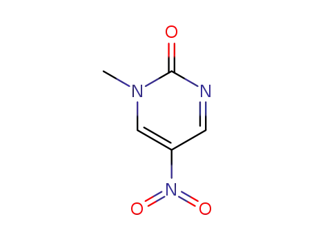 Molecular Structure of 17758-39-3 (1-METHYL-5-NITRO-2(1H)-PYRIMIDINONE)
