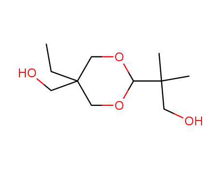 trans-2-(5-ethyl-5-hydroxymethyl-1,3-dioxane-2-yl)-2-methylpropane-1-ol