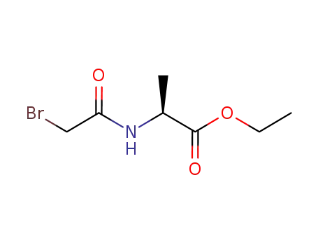 L-2-(2-bromo-acetylamino)-propionic acid ethyl ester