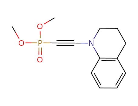 dimethyl (1,2,3,4-tetrahydroqunolyl)ethynylphosphonate