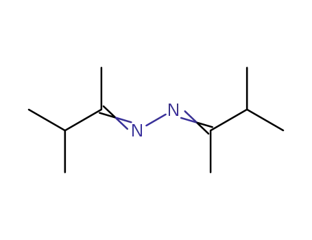Molecular Structure of 19838-95-0 (2-Butanone, 3-methyl-, (1,2-dimethylpropylidene)hydrazone)