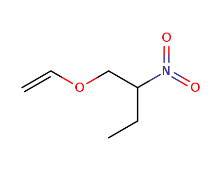 Molecular Structure of 64566-31-0 (Butane, 1-(ethenyloxy)-2-nitro-)