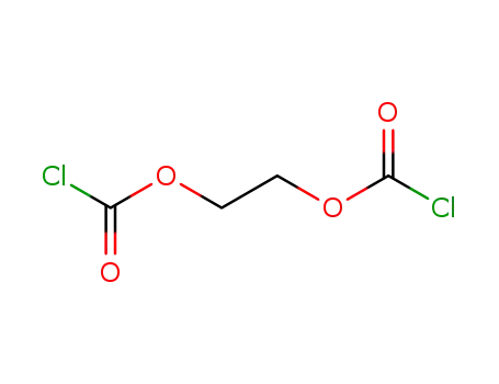 Molecular Structure of 124-05-0 (ETHYLENEBIS(CHLOROFORMATE)  PURISS  98)