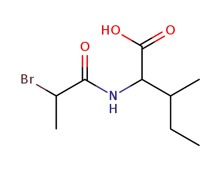 N-(2-bromo-propionyl)-isoleucine