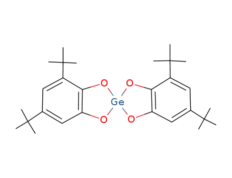 Molecular Structure of 110577-18-9 (2,2'-Spirobi[1,3,2-benzodioxagermole],
4,4',6,6'-tetrakis(1,1-dimethylethyl)-)
