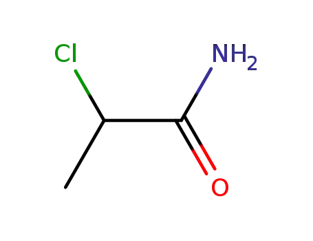 Molecular Structure of 27816-36-0 (2-CHLOROPROPIONAMIDE)