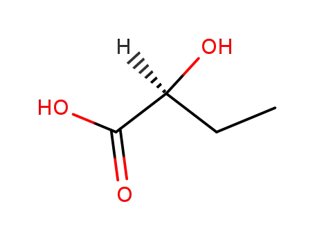 Molecular Structure of 3347-90-8 ((S)-2-HYDROXYBUTYRIC ACID)