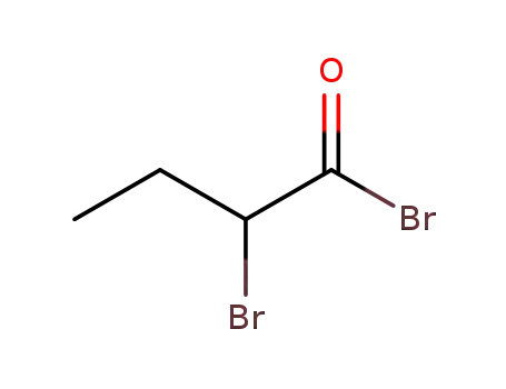 Molecular Structure of 26074-52-2 (2-Bromobutyryl bromide)