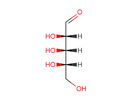 Molecular Structure of 24259-59-4 (Ribose)
