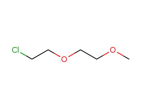 Molecular Structure of 52808-36-3 (2-(2-Methoxyethoxy)ethyl chloride)