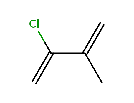 Molecular Structure of 1809-02-5 (1,3-Butadiene, 2-chloro-3-methyl-)