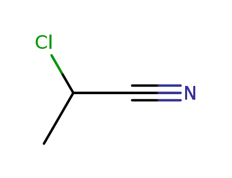 Molecular Structure of 1617-17-0 (2-Chloropropionitrile)