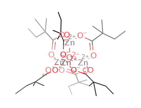 tetrazinc μ4-oxohexa-mu.-2,2-dimethylbutanoate