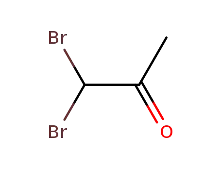 Molecular Structure of 867-54-9 (1,1-Dibromopropanone 1,1-Dibromoacetone)