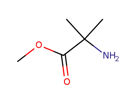 Molecular Structure of 13257-67-5 (Alanine, 2-methyl-, methyl ester (6CI,7CI,8CI,9CI))