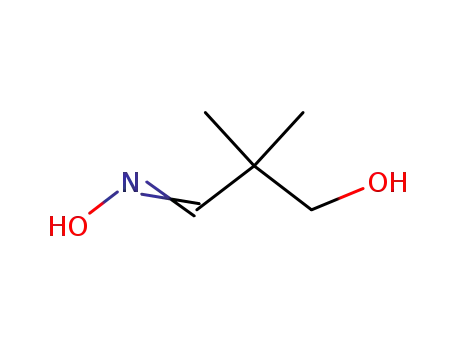 Molecular Structure of 36559-87-2 (3-hydroxy-2,2-dimethylpropionaldehyde oxime)