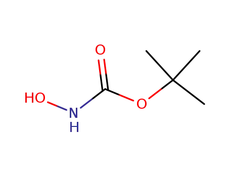 Molecular Structure of 36016-38-3 (tert-Butyl N-hydroxycarbamate)