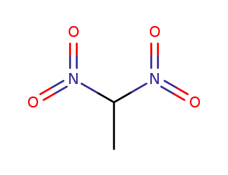 Molecular Structure of 600-40-8 (1,1-DINITROETHANE)
