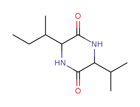 3-sec-butyl-6-isopropyl-piperazine-2,5-dione