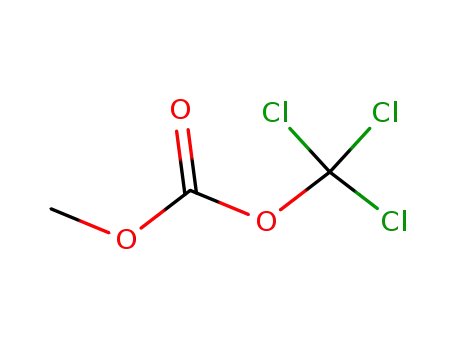 Molecular Structure of 101970-86-9 (Carbonic acid, methyl trichloromethyl ester)