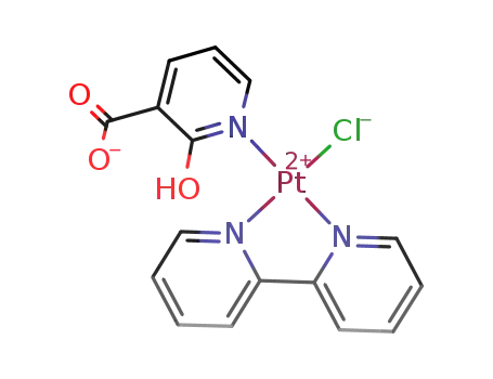 [PtCl(2-hydroxynicotinate)(2,2'-bipyridine)
