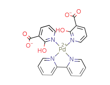[Pd bis(2-hydroxynicotinate)(2,2'-bipyridine)