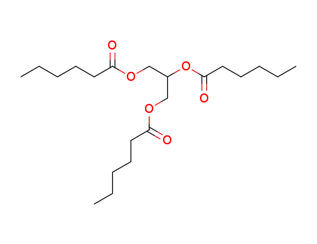 hexanoic acid, 1,2,3-propanetriyl ester
