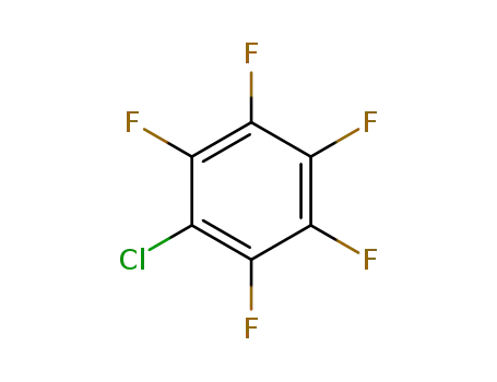 Molecular Structure of 344-07-0 (Chloropentafluorobenzene)