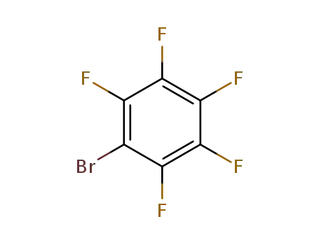 Molecular Structure of 344-04-7 (Bromopentafluorobenzene)