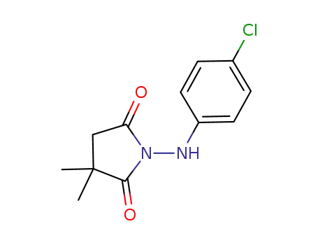 1-(4-chlorophenylamino)-3,3-dimethylpyrrolidine-2,5-dione