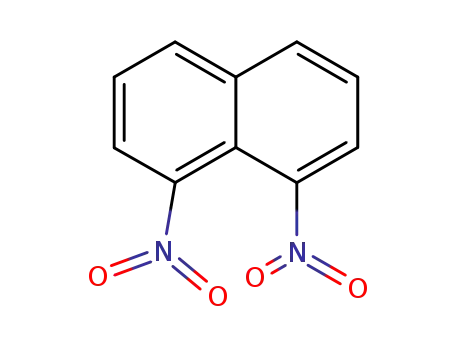 Molecular Structure of 602-38-0 (1,8-Dinitronaphthalene)