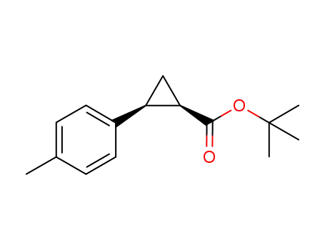 tert-butyl (1R*,2S*)-2-(4-methylphenyl)cyclopropane-1-carboxylate