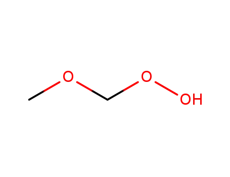 Molecular Structure of 10027-72-2 (Hydroperoxide, methoxymethyl)